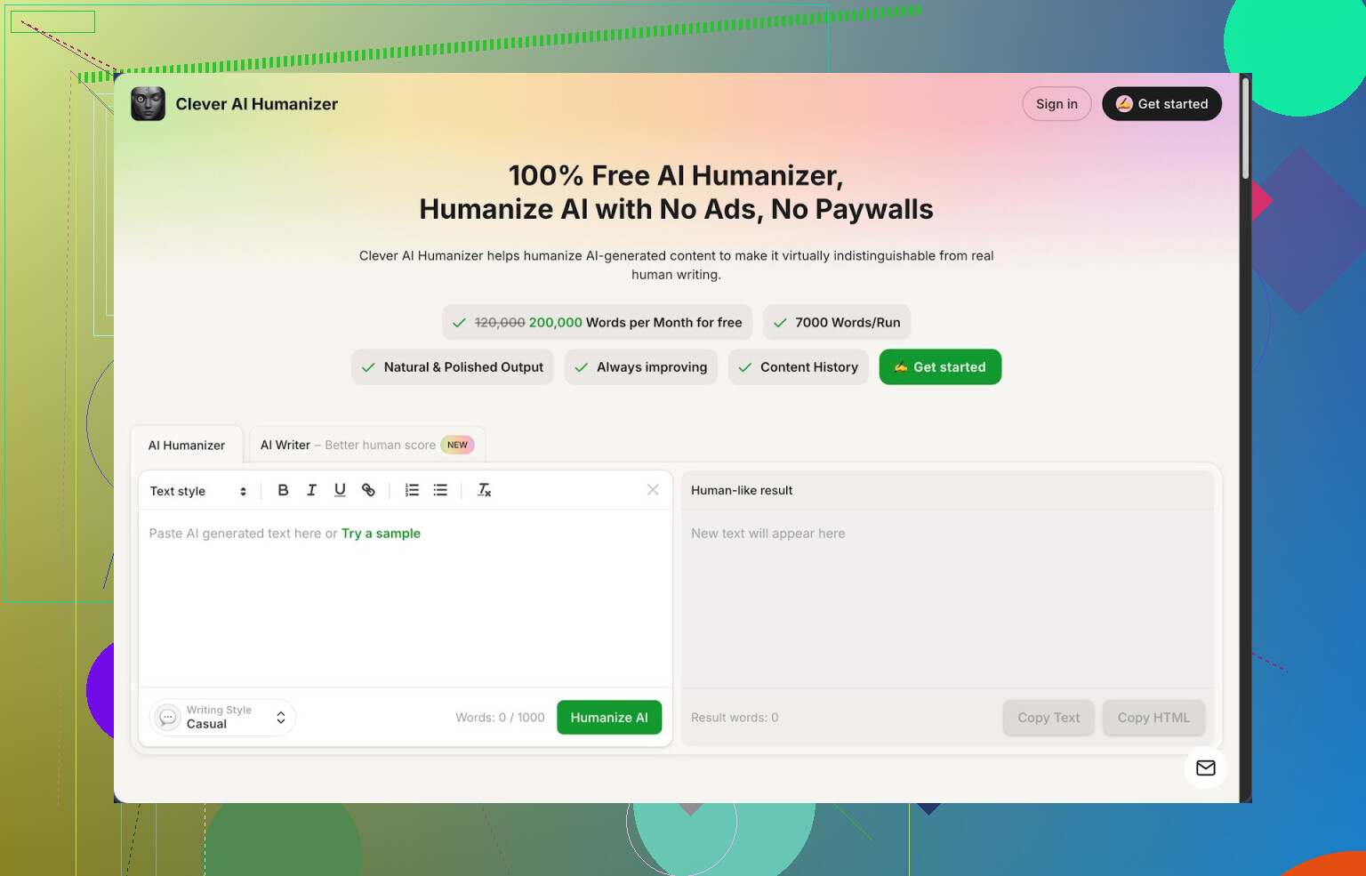 1. Clever AI Humanizer Rezension