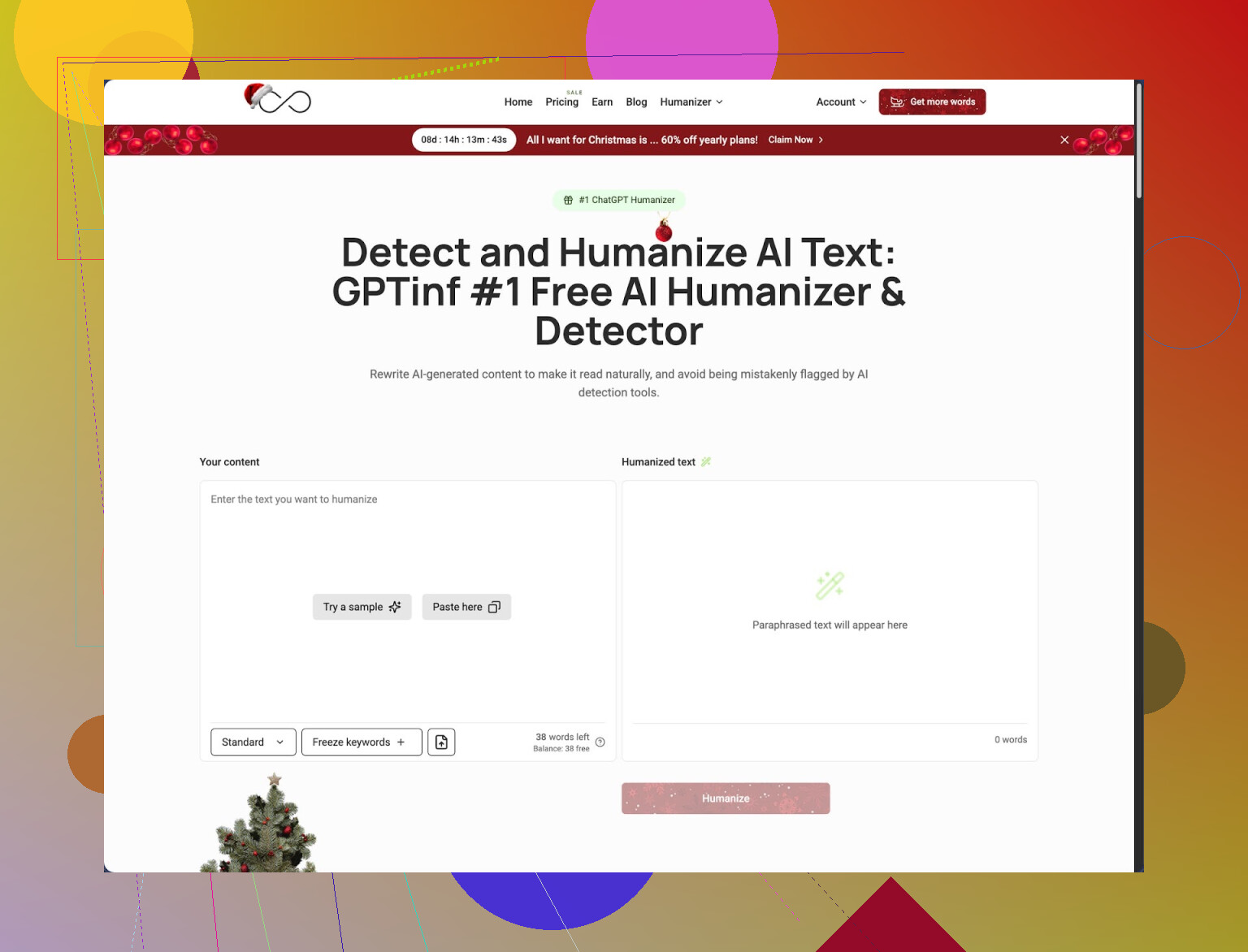 GPTinf Humanizer Review